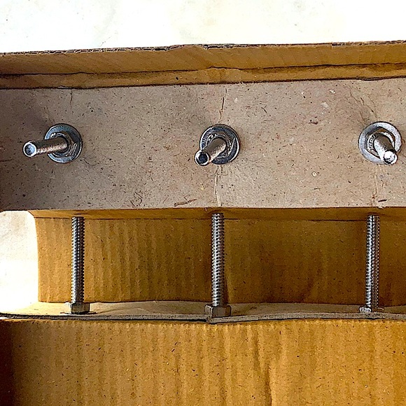 MILEH COLLECTION PULL KNOBS DECORATIVE BLUE WHITE PORCELAIN SET OF 6 - Picture 5 of 5